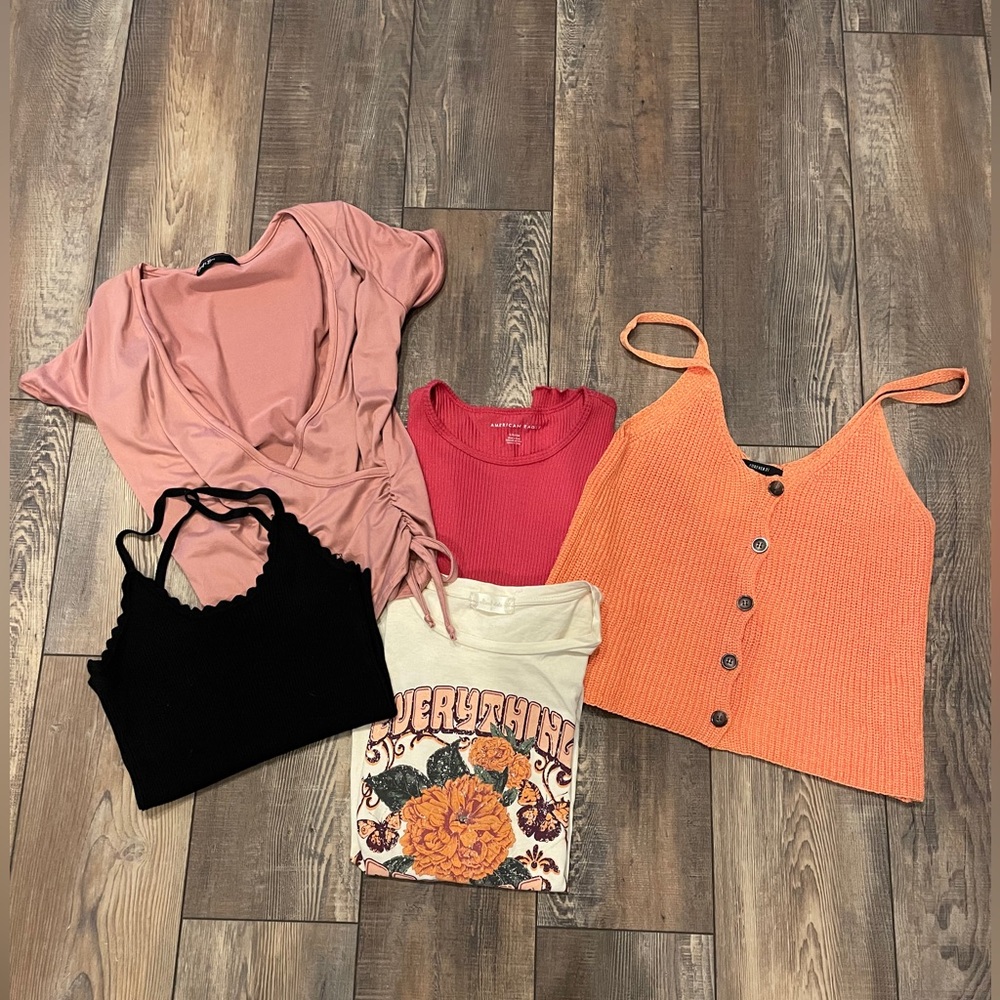 Bundle of size small shirts